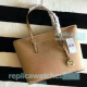 Replica Michael Kors Black Genuine Leather Fashionable Style Handbag1_th.png